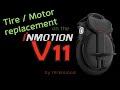 V11 tire/motor replacement guide