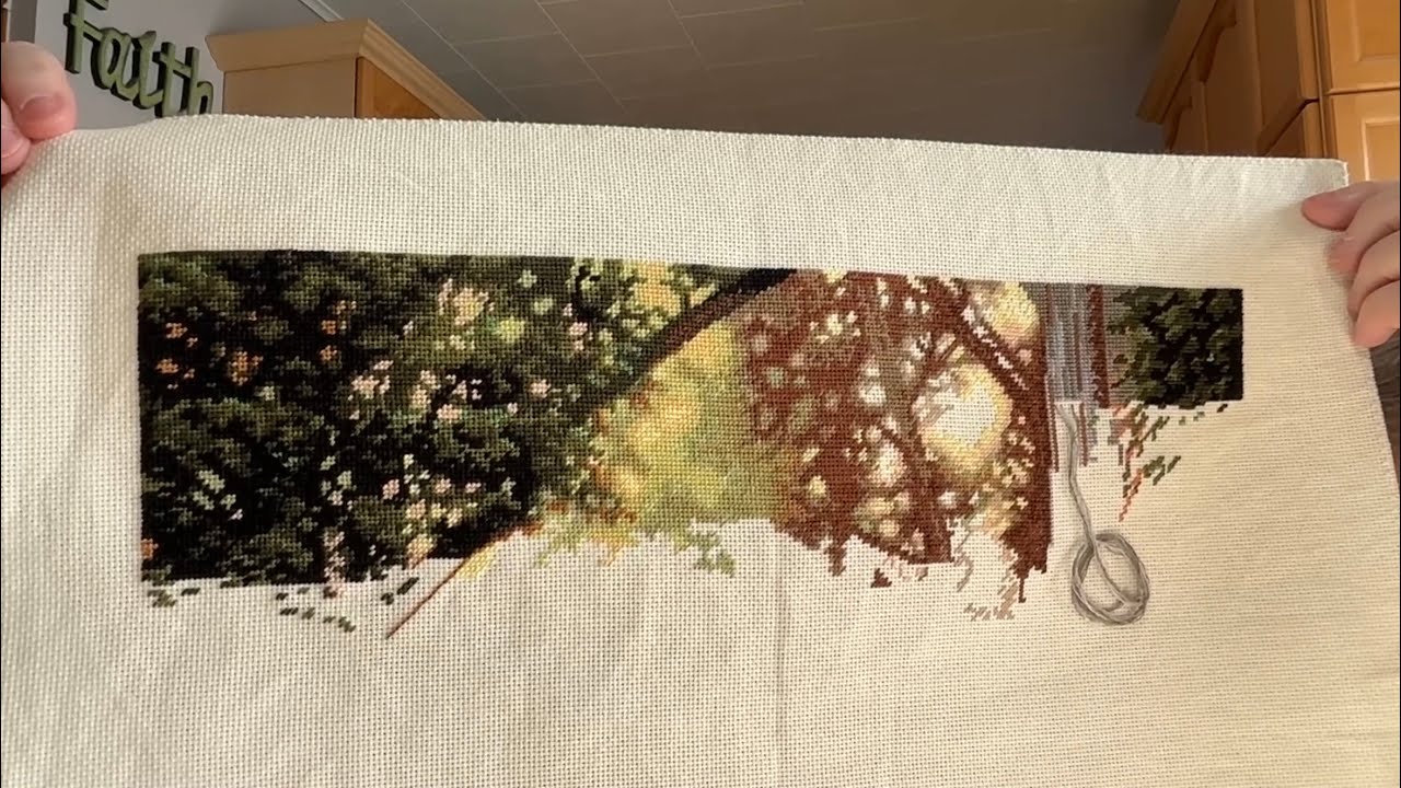 Flosstube #67 - Focus Project, WIPs and Olympic Stitching