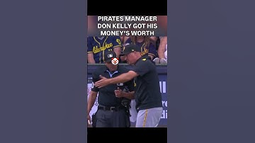 Pirates Manger gets Ejected after blown Call by Umpire! #mlb #pirates #umpire