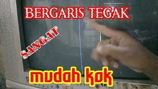 tv china layar garis tegak lurus/vertikal mudah dan cocok bagi pemula