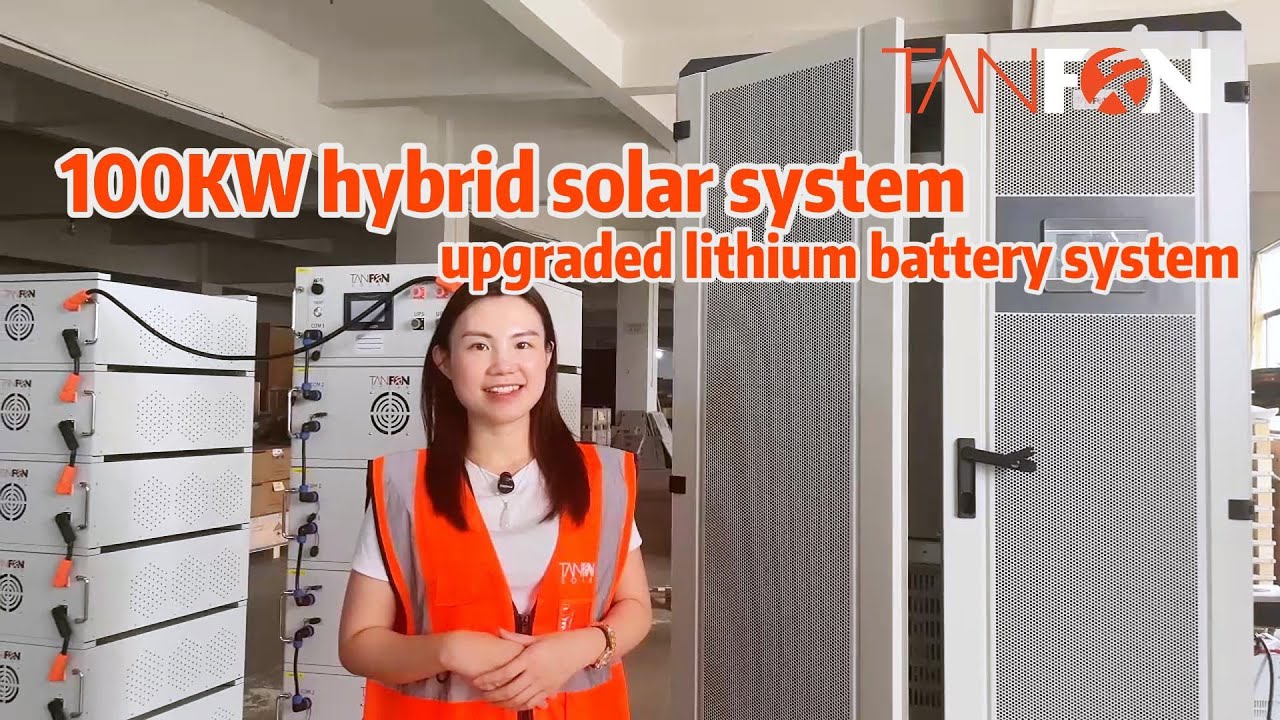 100KW Hybrid Solar Power System for Commercial Use | Tanfon Solar - YouTube