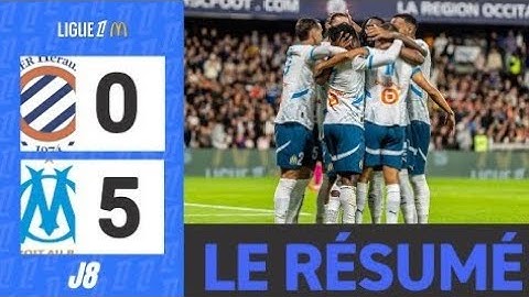 Montpellier Marseille | 0-5 | Le Résumé | Ligue 1 2024-25 | montpellier om