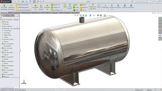 Solidworks tutorial Design Boiler