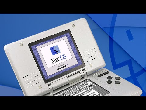 Running Mac OS on a Nintendo DS!