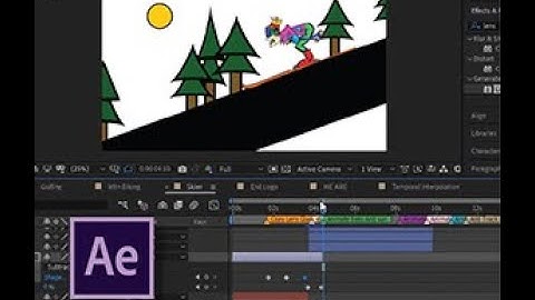 Animation Principles - After Effects 2018/2019 tutorial