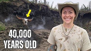 Ze heeft DIT zojuist gevonden op het kerkhof van de ijstijd.