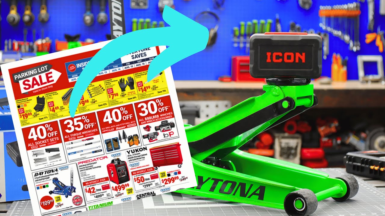 Hidden GEMS at Harbor Freight Parking Lot SALE