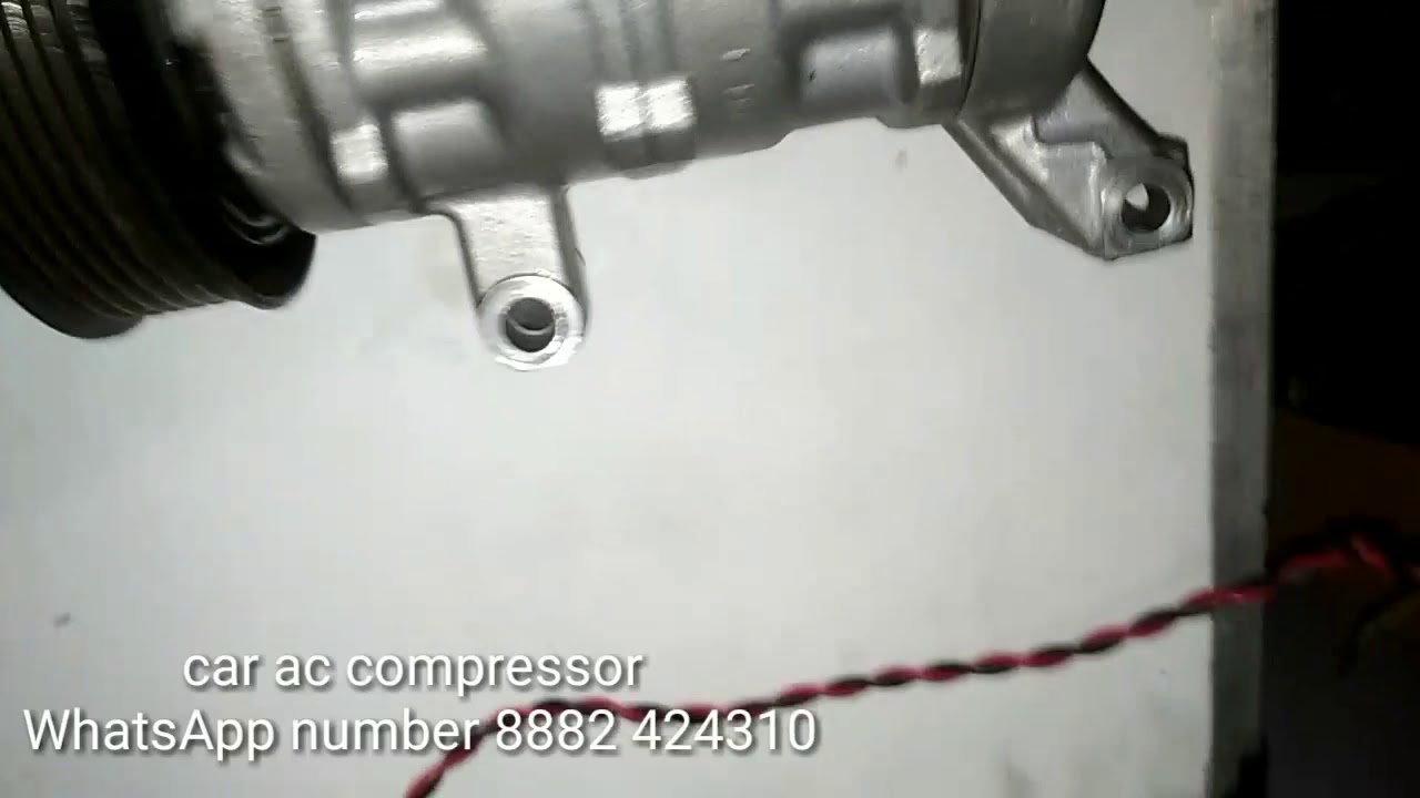 Honda City diesel change ac compressor