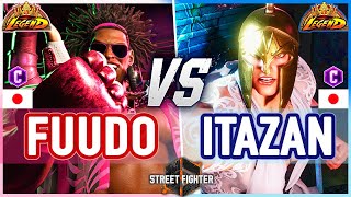SF6 🔥 Fuudo (Dee Jay) vs Itazan (Marisa) 🔥 Street Fighter 6
