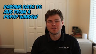 Passing Data to and from a Popup Window | Ignition 8.1
