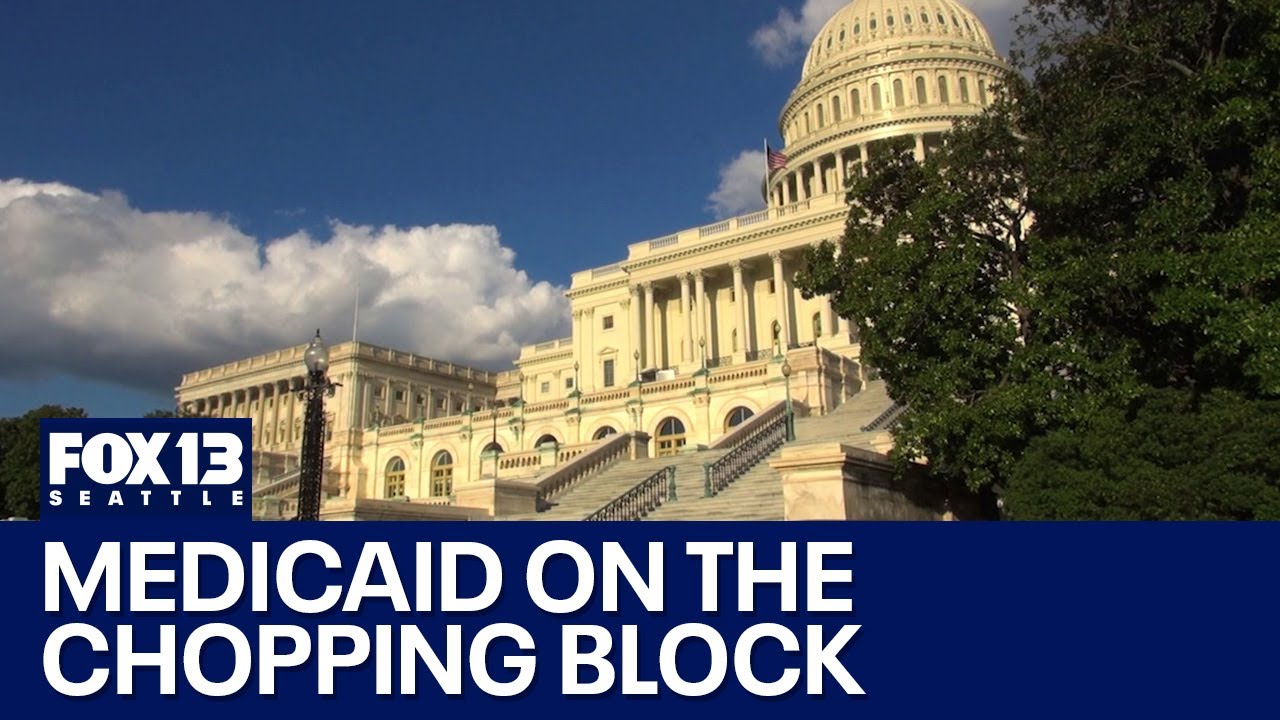 Medicaid on the chopping block as people rally in Olympia, WA - YouTube