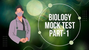Biology MOCK TEST part-1 #trending #mbbs #viralvideo #biology #neet @Limitlesseducation2630 
