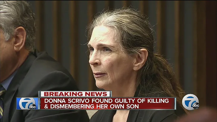 Donna Scrivo guilty of murdering son