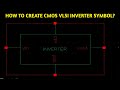 How to Create Inverter Symbol in Cadence Virtuoso?/Transfer,DC Characteristics of a Inverter