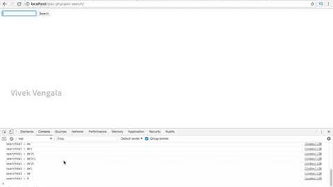 Demo of Ajax Search Suggestions Dropdown in PHP