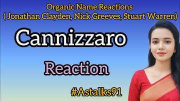 CANNIZZARO REACTION MECHANISM | Cannizzaro Reaction|Organic Name Reactions|Clayden Examples 🔥 NET