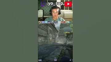 Quick 2-Piece on Ancient with AWP!  #youtuber #streamer  #yosup #csgo #counterstrike