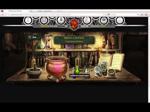 COMMENT BREW A OUBLI SUR POTTERMORE POTION.