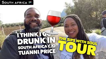 I Think I Got Drunk In South Africa c/o Tuanni Price & The Sips with Soul Wine Tasting Tour 24n24 #4