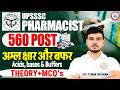 UPSSSC Pharmacist Vacancy 2026 | Acids, Bases & Buffers, Pharmacist Classes By Akash Sir