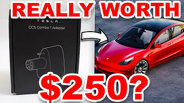 OFFICIAL USA TESLA CCS ADAPTER: First Look, Charge, and Review! (THE #1 ACCESSORY)