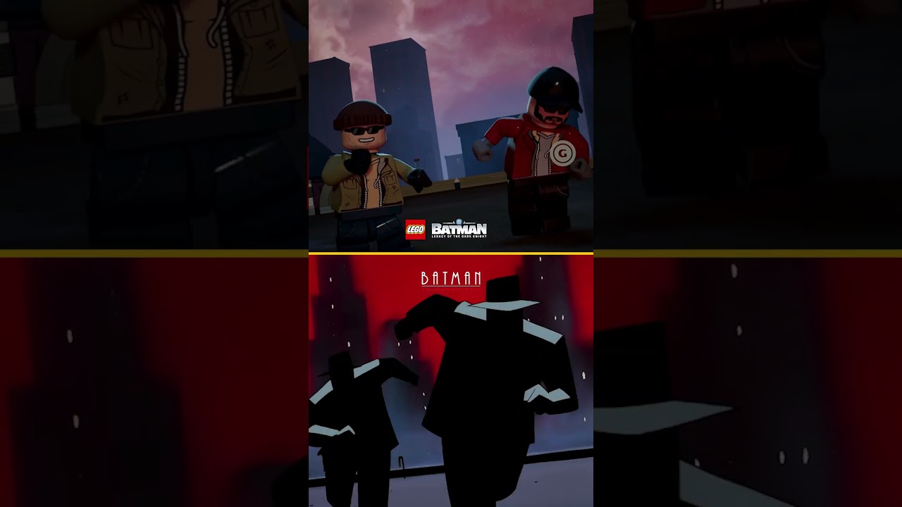 Batman The Animated Series Intro in LEGO Batman: Legacy of the Dark Knight