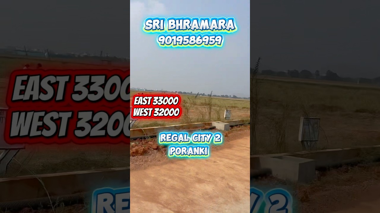 🌟 Open Plots Sale – Sri Bhramara Regal City Phase 2