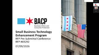 Small Business Technology Enhancement Program Pre-Submittal Conference