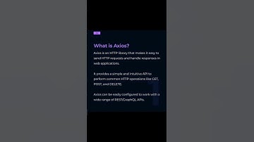 AXIOS | Http request and Response Using Axios