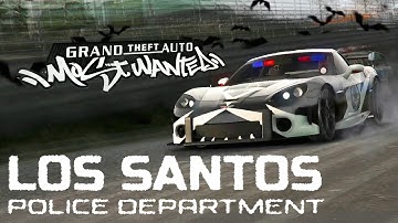 NFS Most Wanted Rockport Police Department Intro Remake in GTA 5!