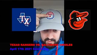 Rangers vs  Orioles Vlog