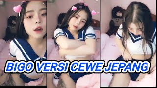 Bigo live versi cewek jepang|| japanese shcool bigo