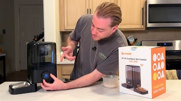 Oneisall Automatic Cat Feeder Review – WiFi Smart Feeder for Two Cats with 20 Cups Capacity