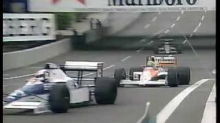 Winning is Like Drug '90 セナ vs マンセル 動画】セナ、プロスト、マンセルの激しいバトル／1990年F1