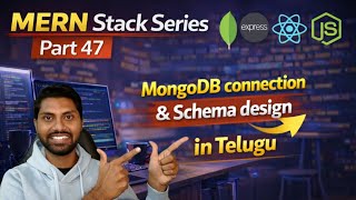 MongoDB Compass CRUD & Mongoose Explained in Telugu | Schema & DB Connection | MERN Stack Series