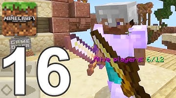Minecraft: Servers - Gameplay Walkthrough Part 16 - SkyWars (iOS, Android)