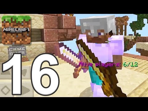 Minecraft: Servers - Gameplay Walkthrough Part 16 - SkyWars (iOS, Android)