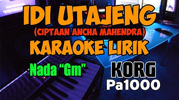IDI UTAJENGLagu Bugis Karaoke Keyboard Korg Pa1000