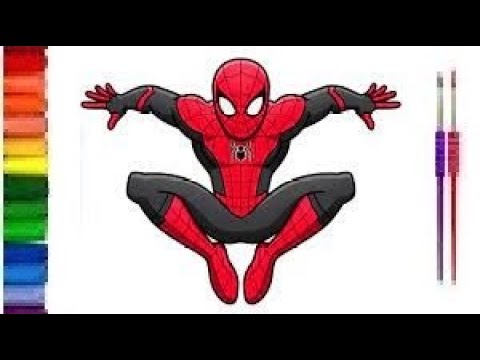 How to draw SPIDER MAN No Way Home Drawing is easy - YouTube