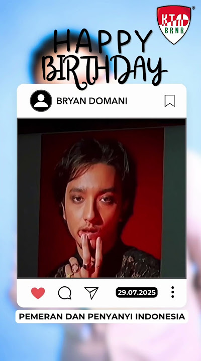 🎉 Happy Birthday, Bryan Domani! 🎉@DomaniBryan