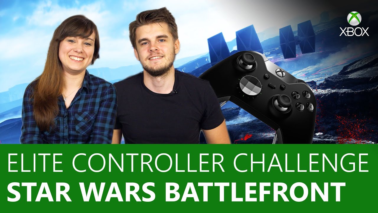 Elite Controller Challenge - Star Wars Battlefront | Xbox On - YouTube