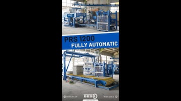 PRS1200 Fully Automtic Concrete Block Making Machine In Action