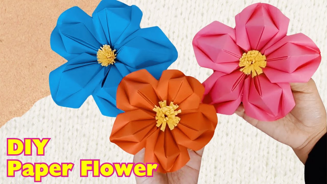 How to Make Paper Flowers: Fun and Easy Craft Ideas - FeltMagnet