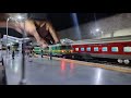 Night scene of Indian Railways Station Model ● Train Announcement At Station