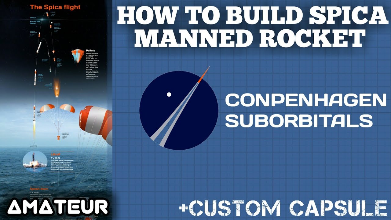 Building The Spica Rocket In Spaceflight Simulator | How To Build