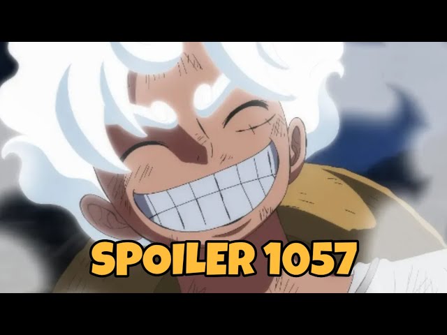 One Piece  Quando saem os spoilers do mangá 1057?