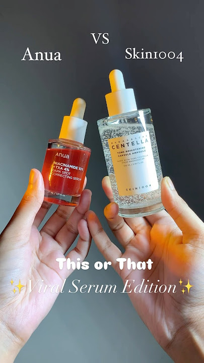 Anua or Skin1004! Which one is right for u?!...✨ #shorts @songofskin @skincupid @blueyoobin