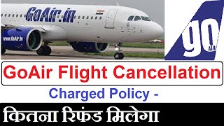 Goair Flight Ticket Cancellation Charged Full Details in Hindi || Goair Flight Refund Policy | Goair