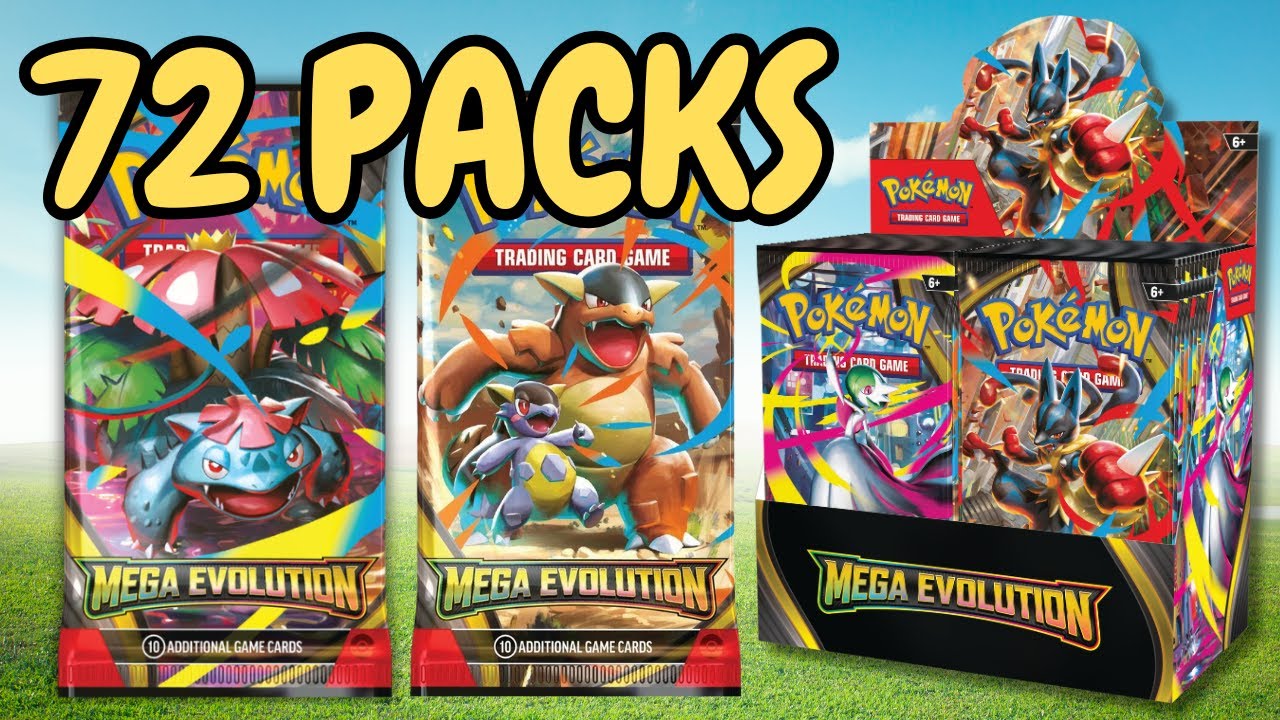 Открываем 2 коробки с мега-бустерами эволюции!