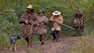 Inside a Longhunter Camp  American Frontier Trek